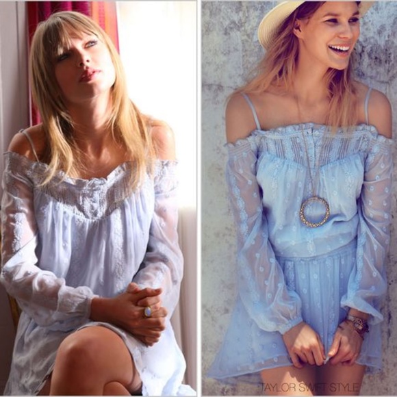 Free People Juliet Off The Shoulder Dress SZ S - Picture 1 of 7